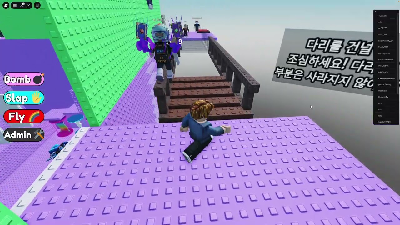 Playing Roblox Troll Bomb Tower! - Part 3