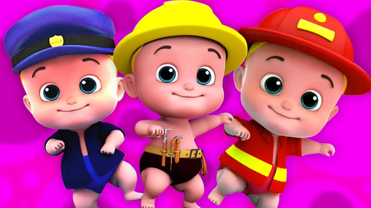 cinque piccoli bambini | filastrocche italiane | saltare rime per bambini | Five Little Babies