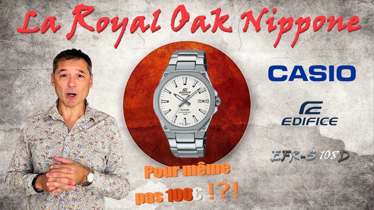 La Casioak une Royal Oak Nippone à moins de 100€ chez CASIO
