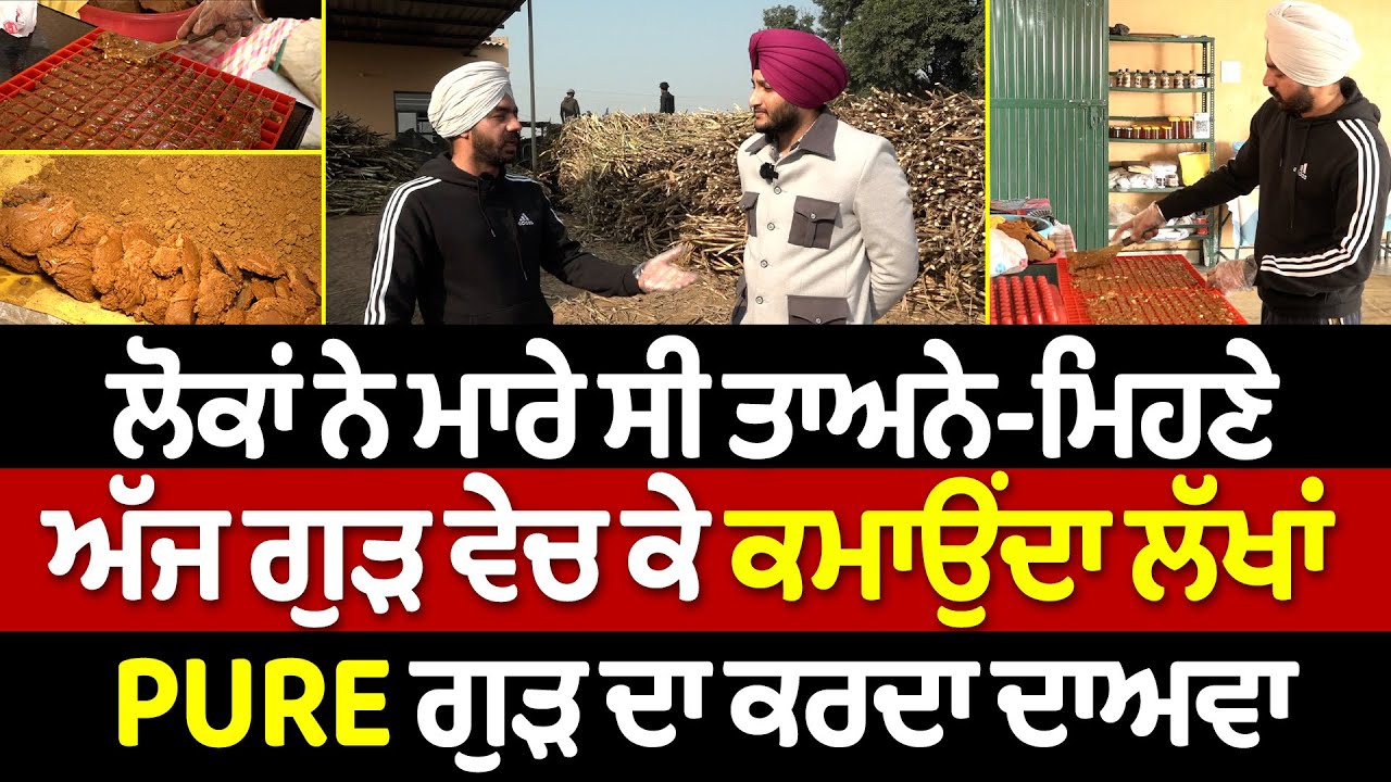 Prime Report (1173) || ਲੋਕਾਂ ਨੇ ਮਾਰੇ ਸੀ ਤਾਅਨੇ-ਮਿਹਣੇ ਅੱਜ ਗੁੜ ਵੇਚ ਕੇ ਕਮਾਉਂਦਾ ਲੱਖਾਂ