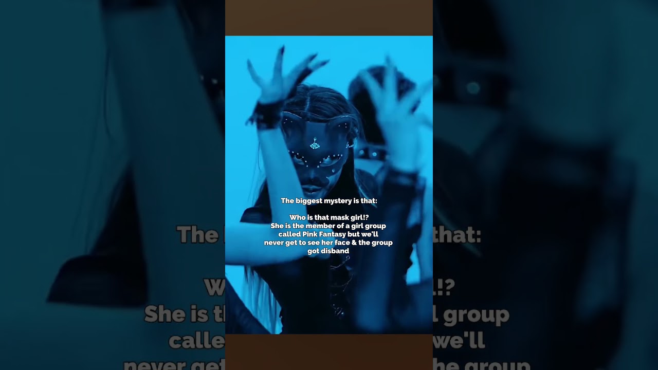 who is she?! #kpop #blackpink #mystery #pinkfantasy #secretmember #maskgirl @Kpop_Creativity