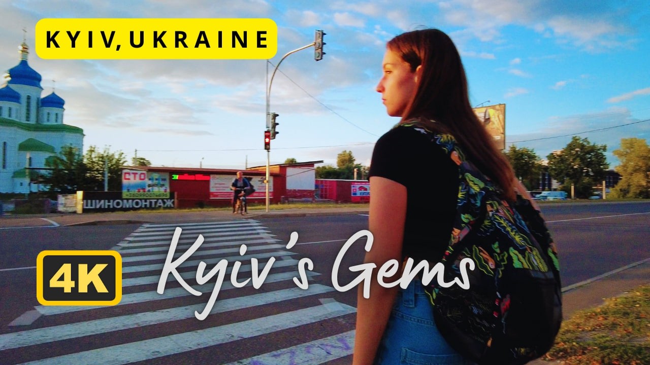 🔥KYIV, UKRAINE 4K Discovering Kyiv's Sacred Shrines: The Holy Trinity Church