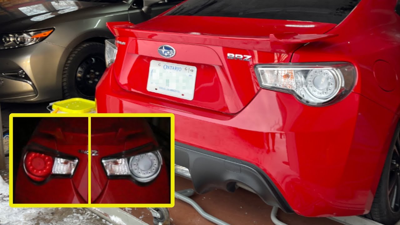 How To Chrome 2013+ BRZ/FRS Oem Tail Lights (Detailed DIY)