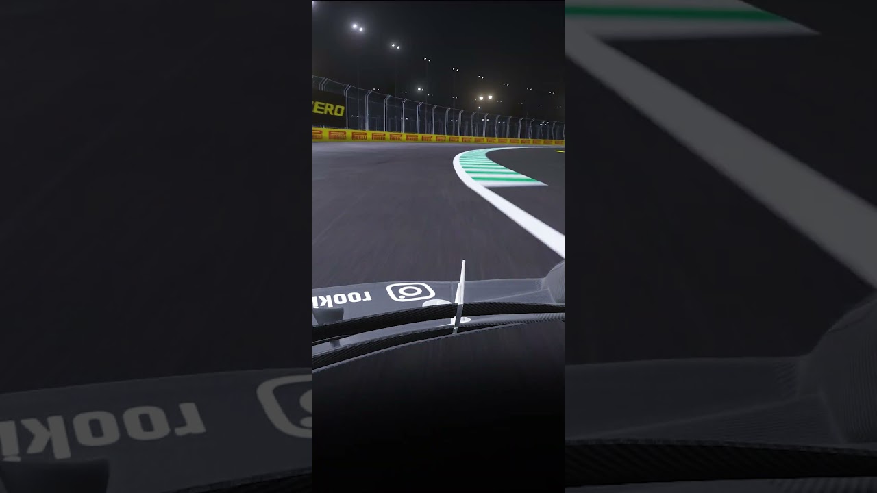 Jeddah is a symphony you play with your car. Hotlap out soon! #shorts
