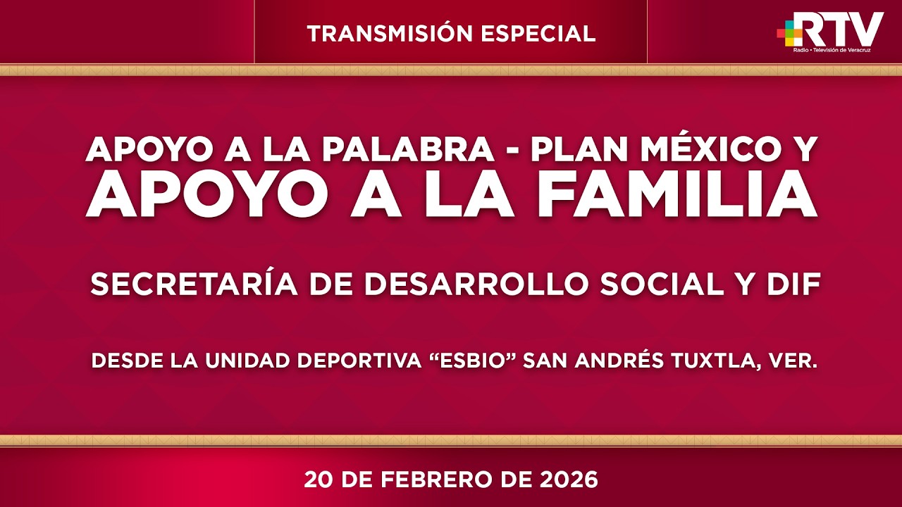 Apoyo a la Palabra - Plan México y Apoyo a la Familia