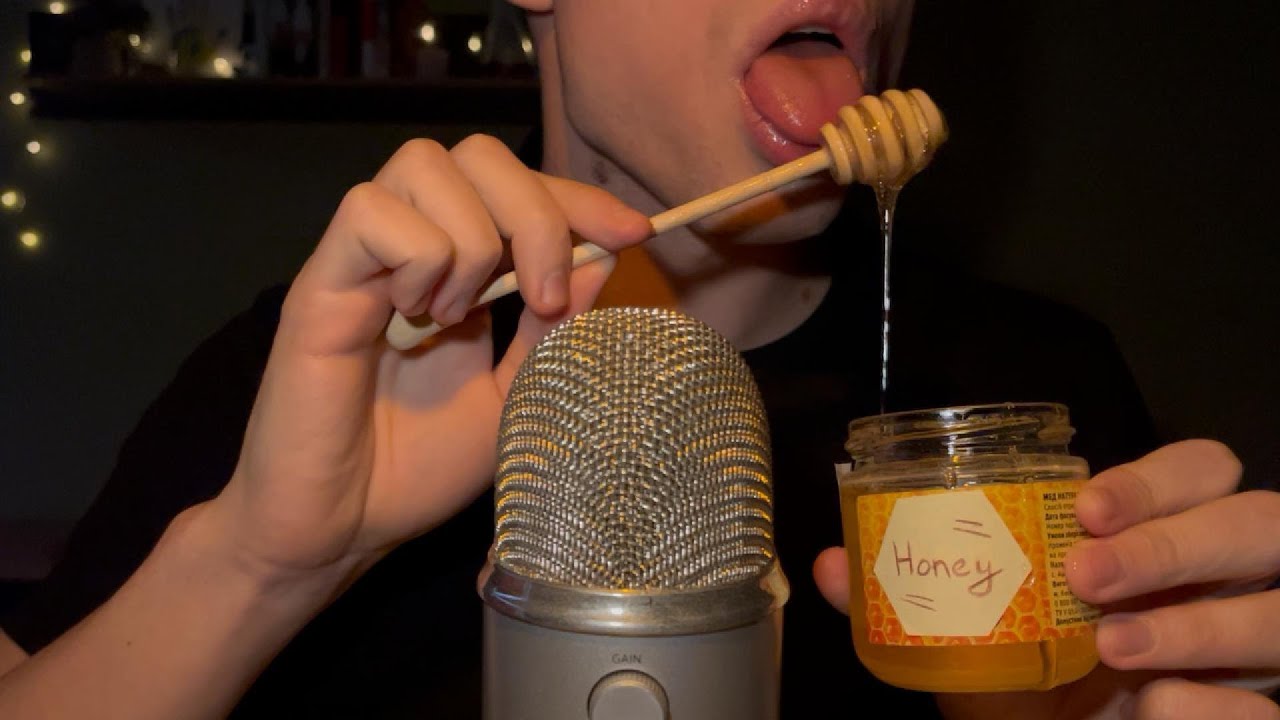 ASMR | Eating Honey Off Your Face 🍯 (mouth sounds)