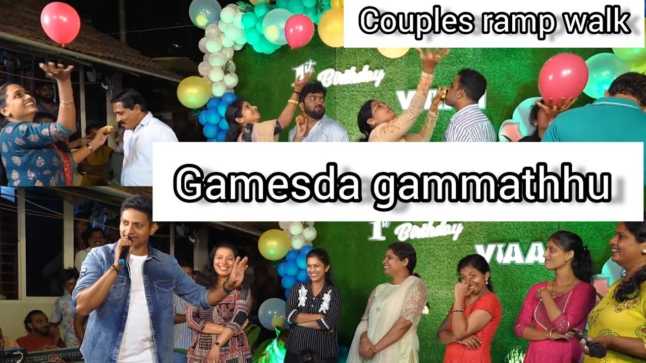 sajjige vs apple😂😂| birthday games |couples games| #tuluvlogger #tulunadu #fungame #familyvlog #tulu