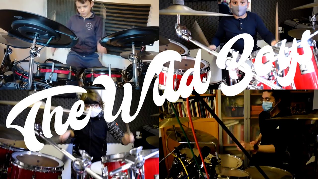 The Wild Boys (D.A.D. version) - Ten Drums Performance - (Rock From School)