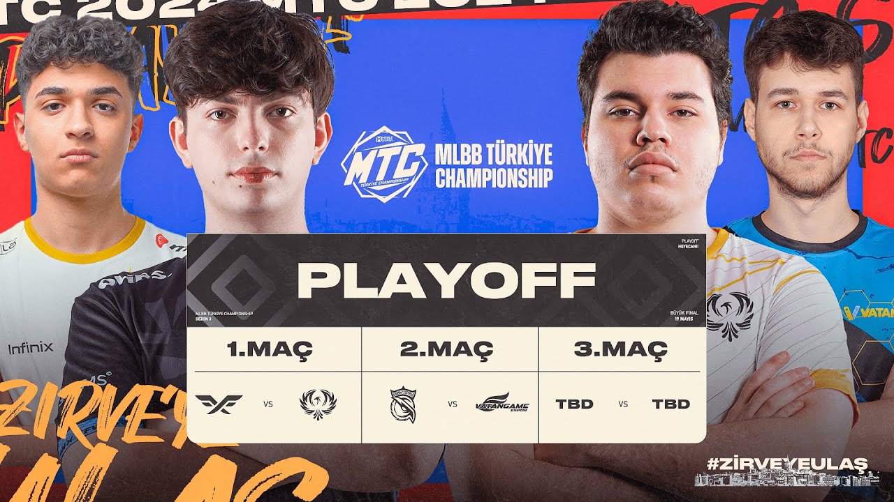 MLBB Türkiye Championship 3. Sezon | Playoff Aşaması 1. Gün | #ZirveyeUlaş