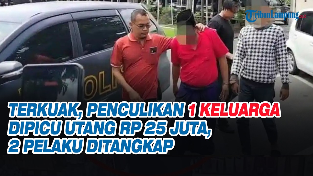 Terkuak, Penculikan Satu Keluarga di Jombang Dipicu Utang Rp25 Juta, Dua Pelaku Ditangkap