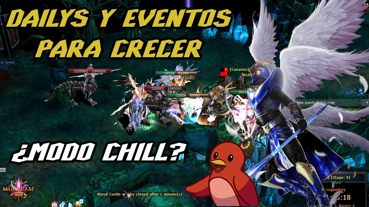 Dailys y Eventos para Crecer en Mu Dream Season 6 (60 fps) - Mu Online