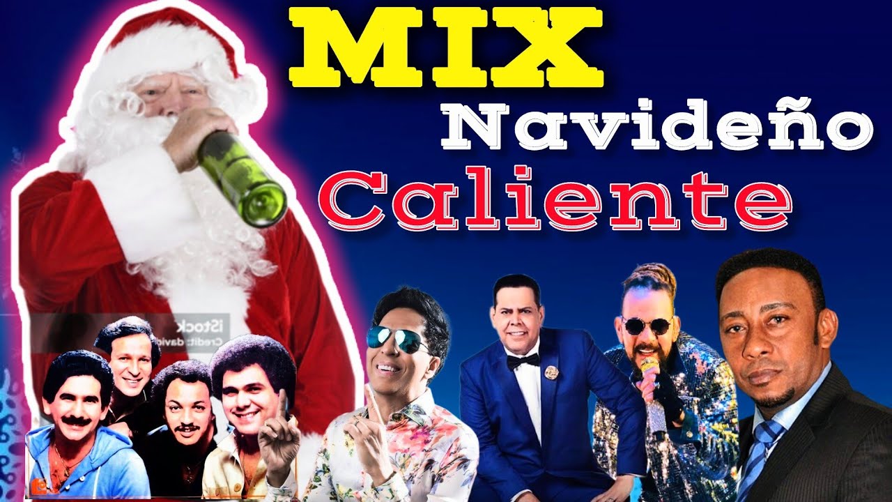 MIX NAVIDEÑO 2025 DICIEMBRE CALIENTE, MERENGUES NAVIDEÑO DOMINICANO MUSICA NAVIDEÑA