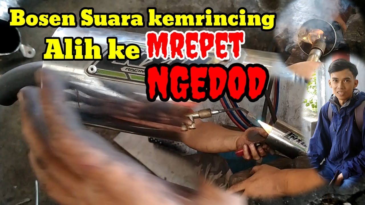 Cara Bobok Knalpot Fiz R Suara Kemrincing di Ubah Mrepet Ngedot