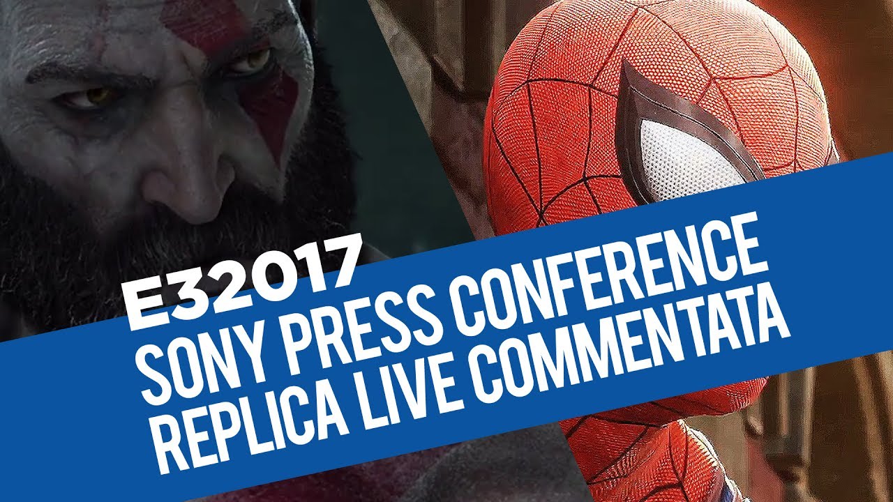 E3 2017:  Conferenza PlayStation commentata in Italiano da Los Angeles (Replica Live 13/06/2017)
