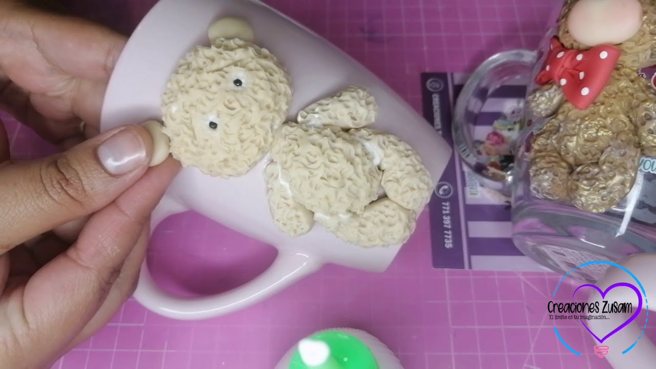 Taza san Valentín en pasta flexible