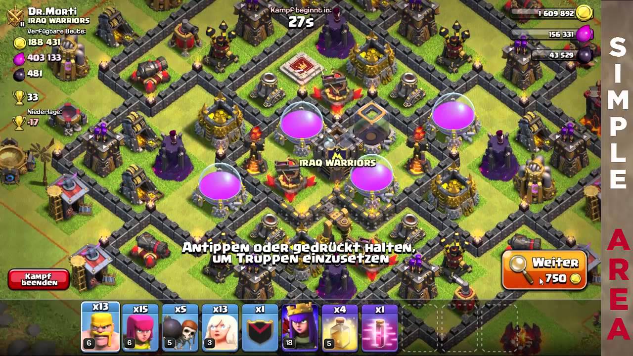 Audiofehler  || CLASH OF CLANS || Deutsch HD