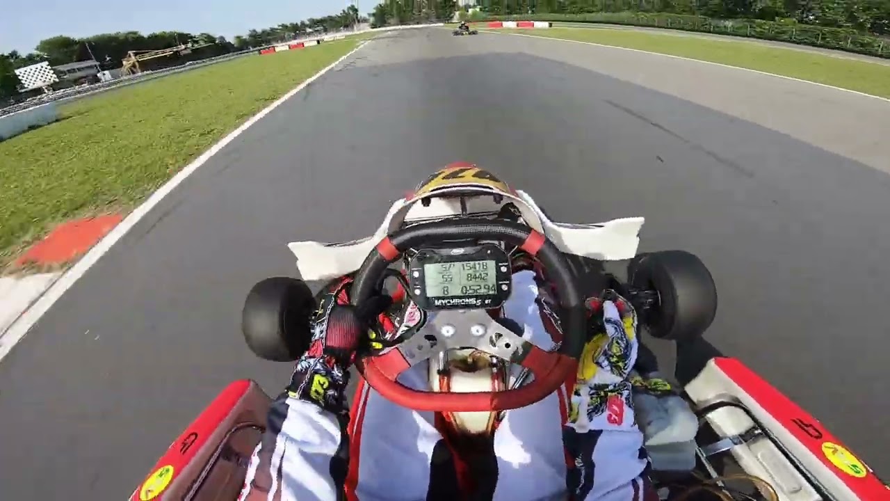 KZ POV Onboard Val Vibrata Karting Track