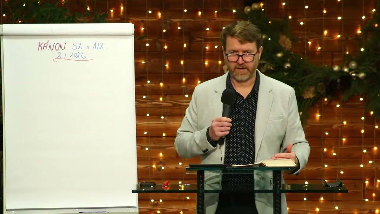 Kánon Starého a Nového zákona Biblicka - 2.1. 2026