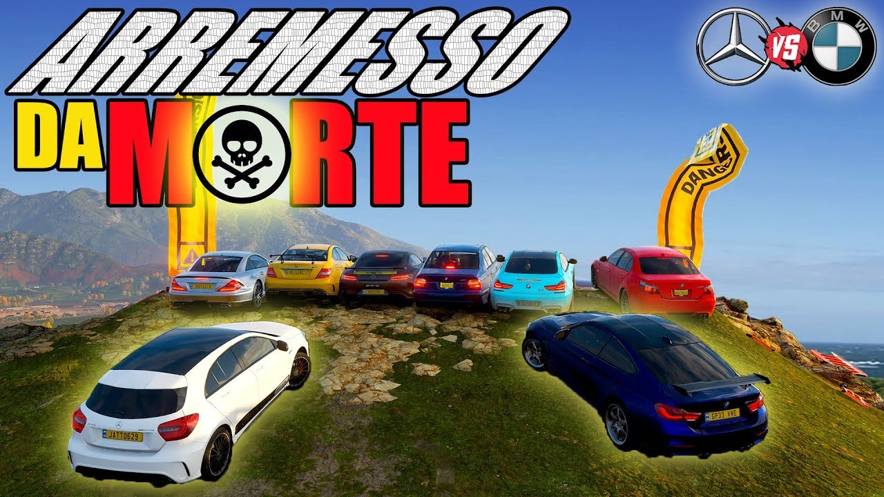 ARREMESSO DA MORTE - BMW VS MERCEDES - FORZA HORIZON 4 - GAMEPLAY - ZOIOOGAMER