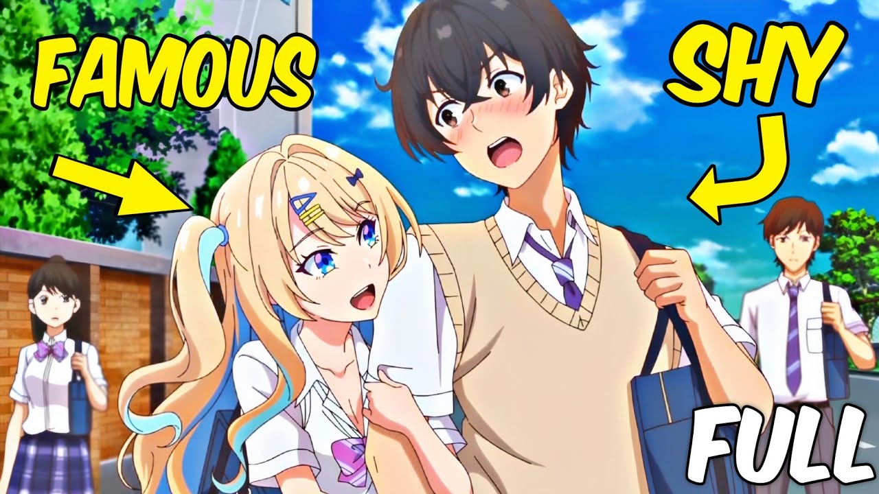 (S1) Shy Guy Date Famous Girl🔥 | Anime Hindi Explain
