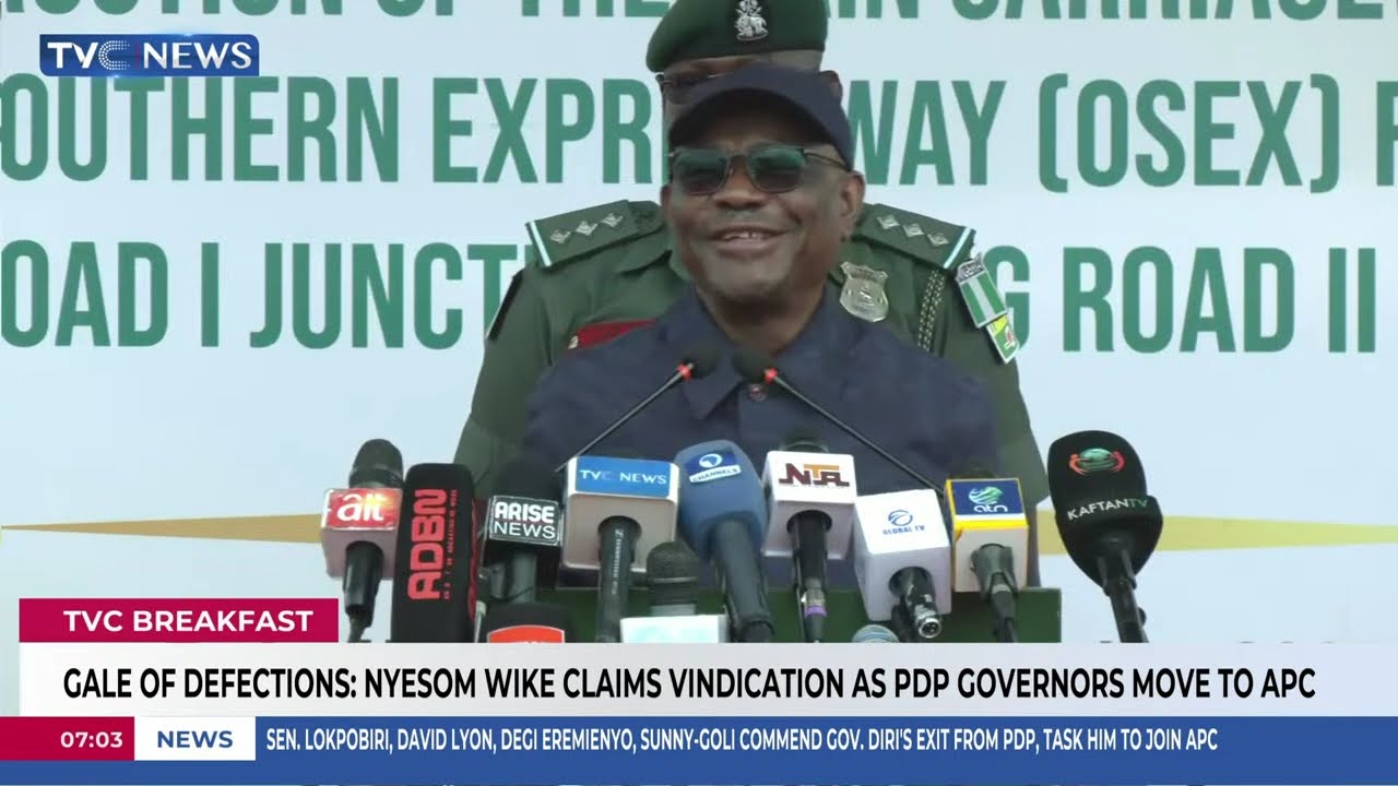 Gale Of Defection: Nyesom Wike Claims Vindication As PDP Governors Move To APC