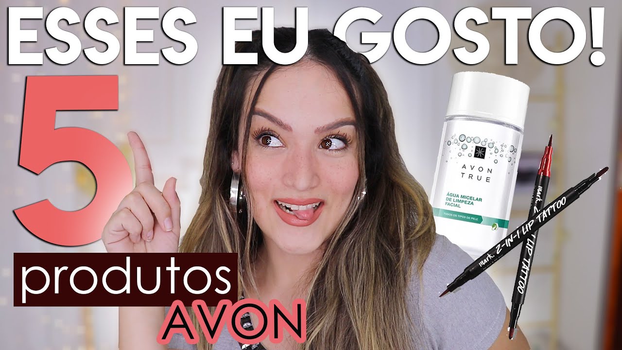 5 PRODUTOS da AVON que valem a pena!