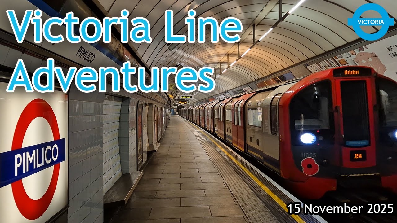 London Underground Victoria Line Adventures (15 November 2025)