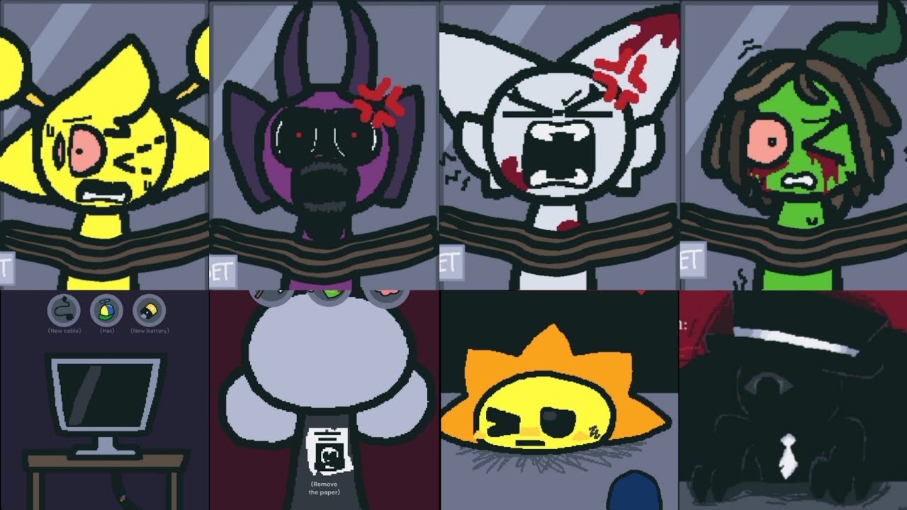 HEAL INFECTED SPRUNKIES - ALL SPRUNKIS + BOSS FIGHT [Who do you want to heal ?]
