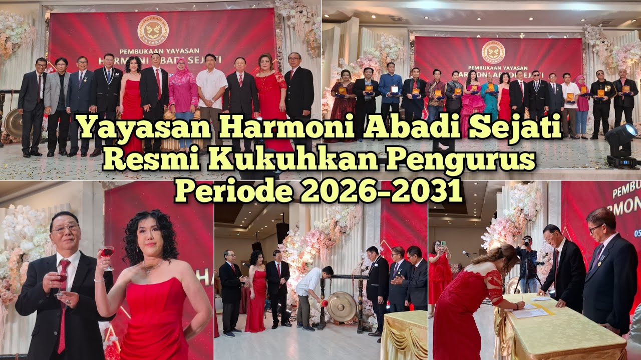 Yayasan Harmoni Abadi Sejati Resmi Kukuhkan Pengurus Periode 2026–2031 di Surabaya