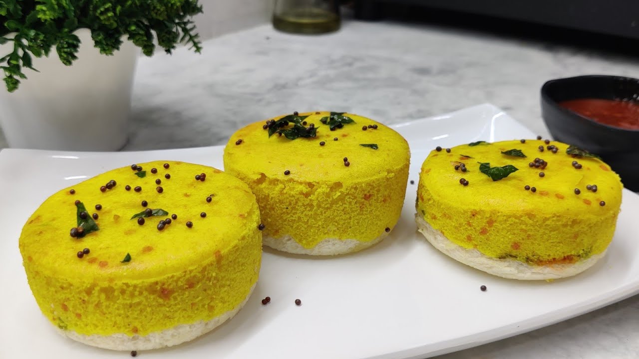 Dhokla Sandwich Recipe | कटोरी ब्रेड ढोकला | Bread Dhokla Sandwich Recipe | Healthy Breakfast Recipe