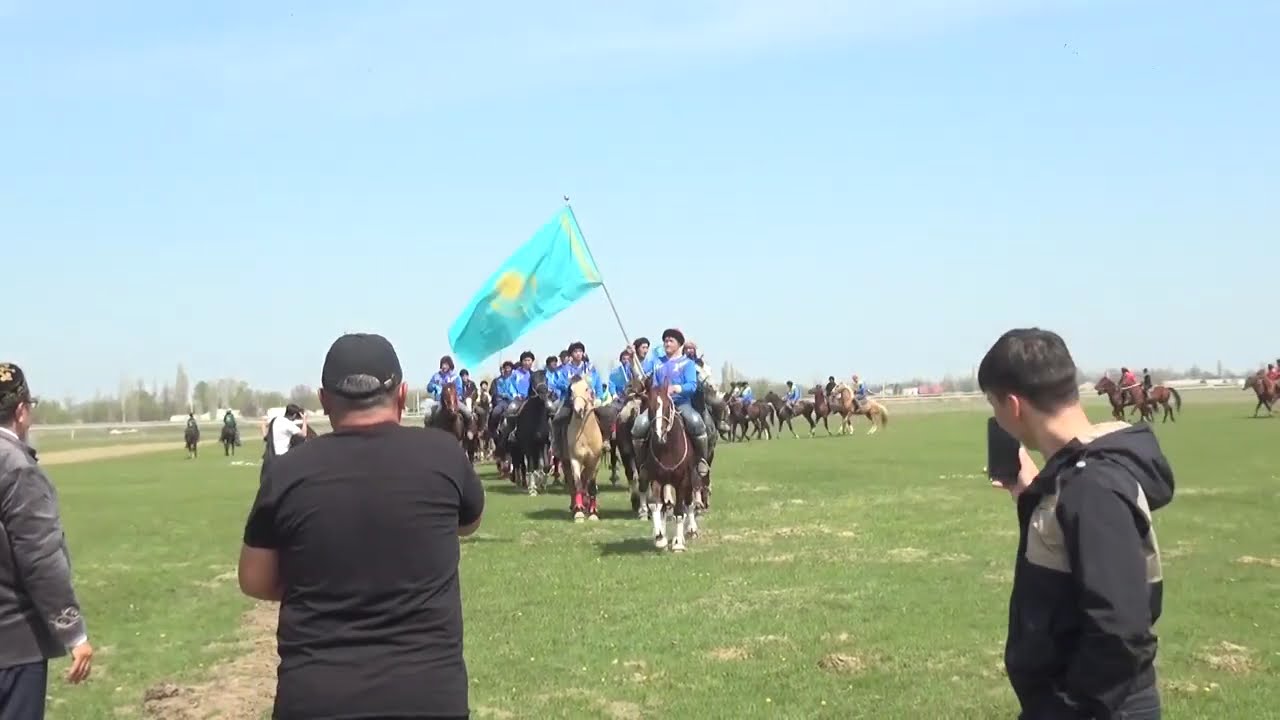Құлан ауылында өткізілген командалық көкпардан ауыспалы аудандық чемпионаты
