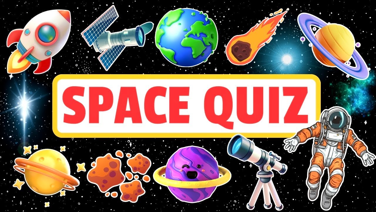 Space Vocabulary | The planet Quiz for Kids | Can You Guess the Space Words? #space