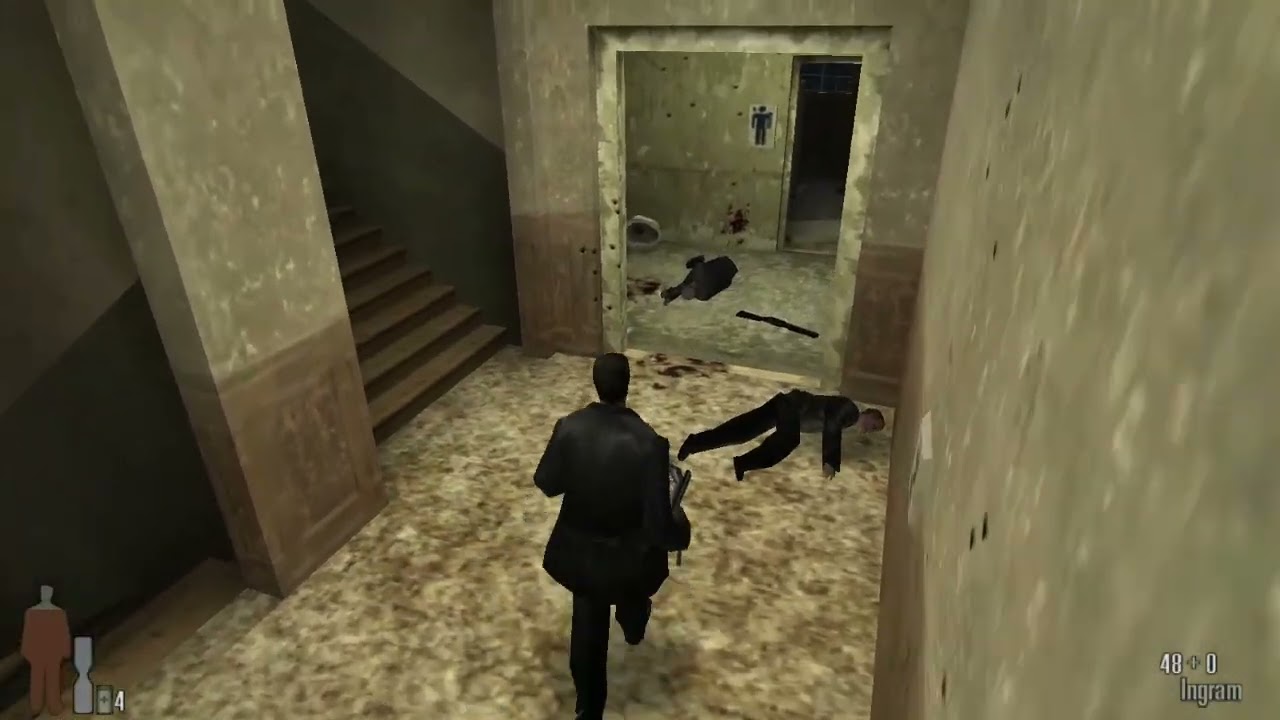 Max Payne chapter 5 (no crosshair+no painkillers)