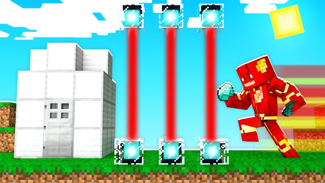I ROBBED a VAULT as FLASH on Crazy Craft!