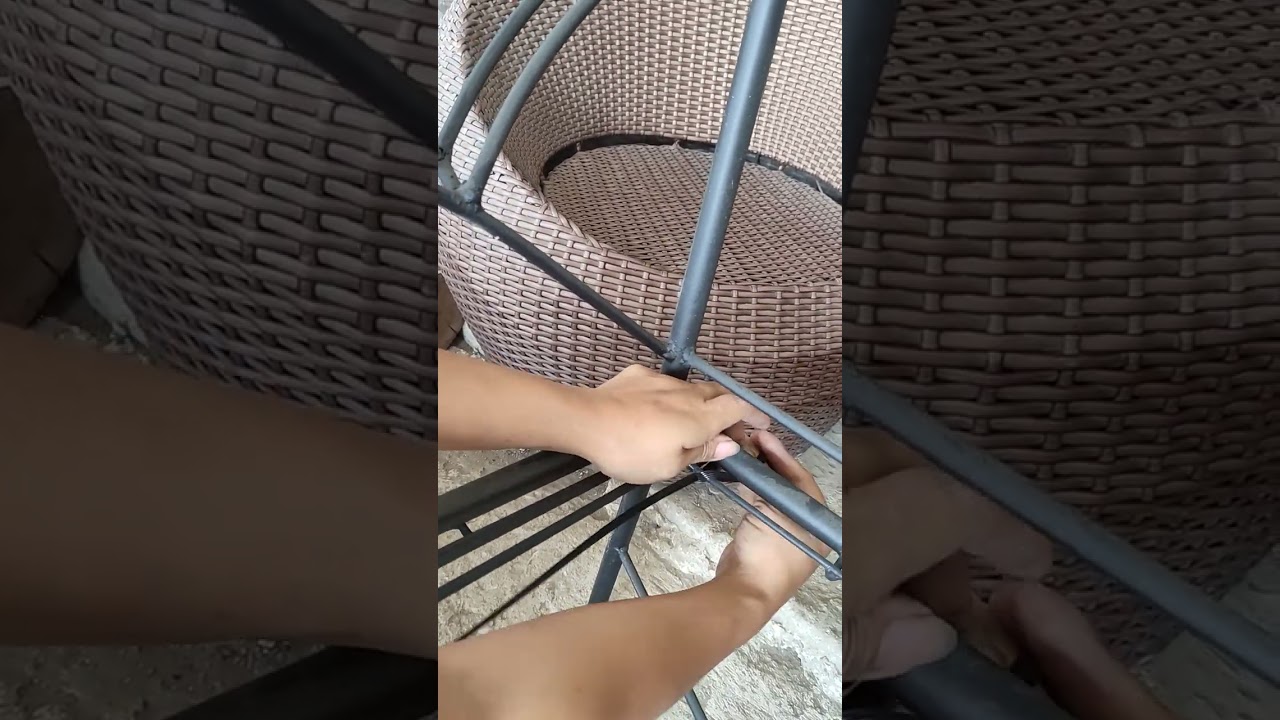 Synthetic rattan weaving Tutorials