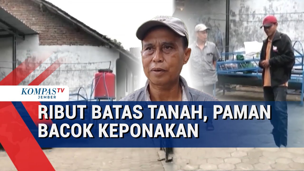 Ribut Soal Batas Tanah, Paman di Jember Bacok Keponakan Hingga Tewas
