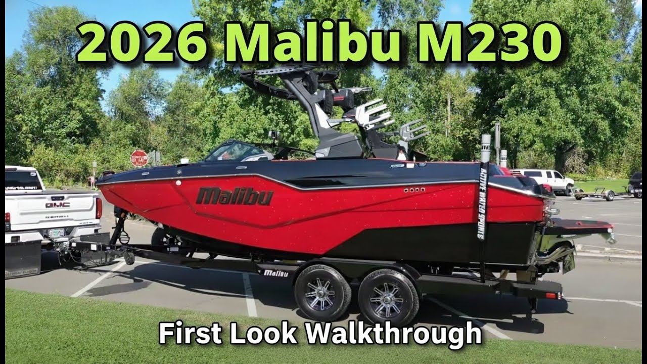 🔥 2026 Malibu M230 Walkthrough | First look with Brad Hannah