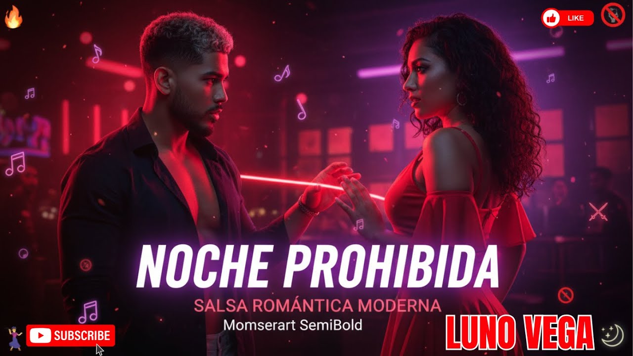🎸🎵LUNO VEGA🎸 NOCHE PROHIBIDA 🎸🎵Inspired by BUNNY - 🎵🎸 Salsa Latina Moderna- Romance Secreto, Noite 🔥