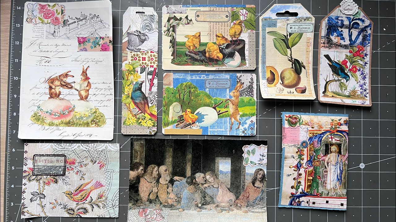 Craft with me #whatsinmybox 2026| Random ephemera making session EP 09