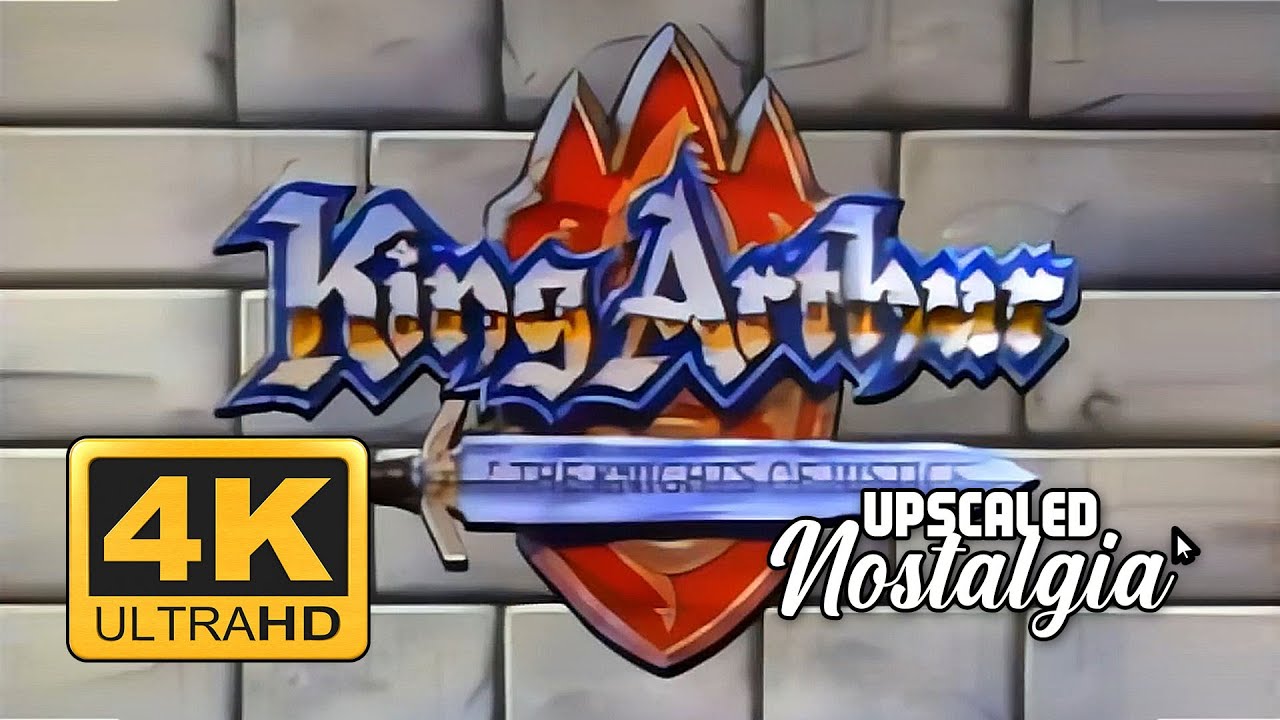 King Arthur And The Knights Of Justice (1992) Intro and Closing Credits | 4K Ultra HD. Upscale