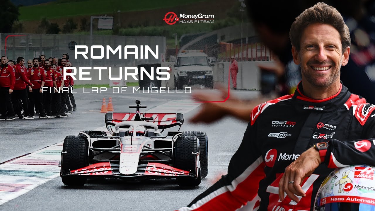 Romain Grosjean Returns | His Final Lap After Five Years