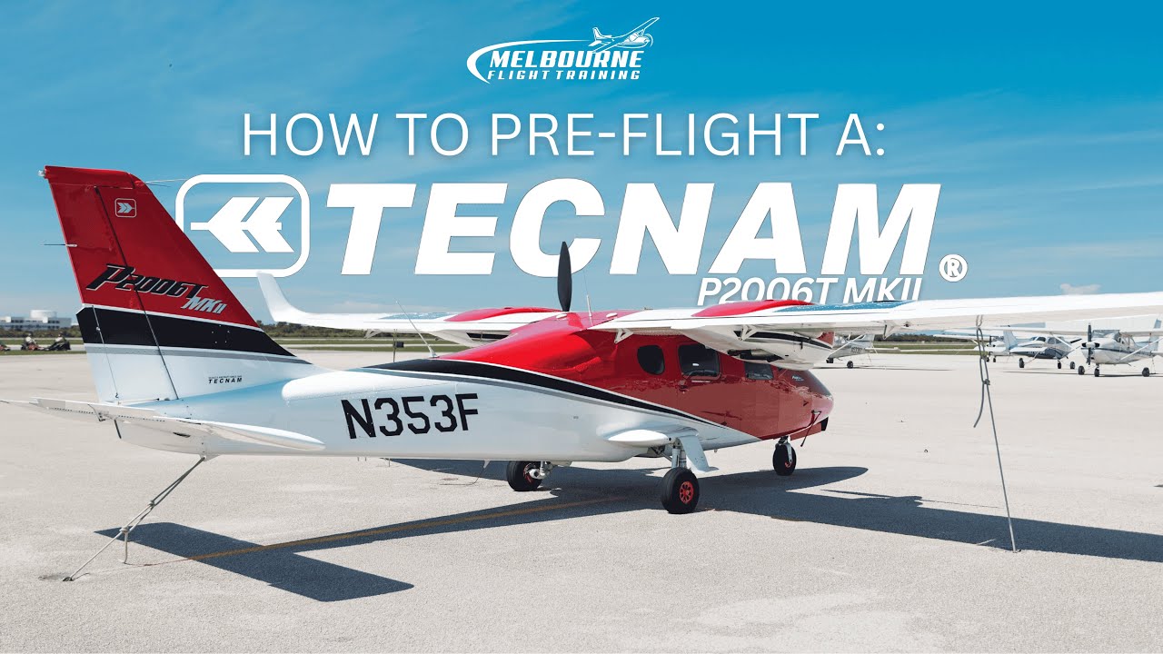 How to Pre-Flight a Tecnam P2006T MKII