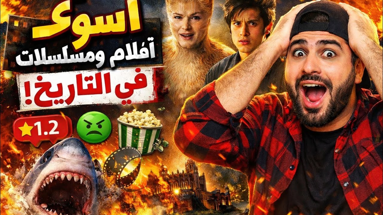 أسوأ أفلام ومسلسلات في التاريخ 😂 لن تصدق كيف كانت سيئة!