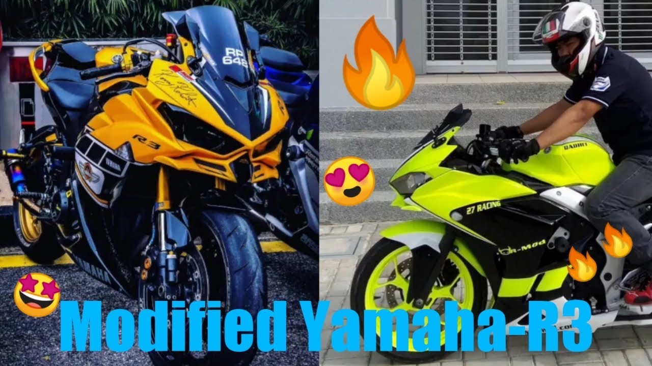 Top 25 Modified Yamaha R3 🔥🔥🔥