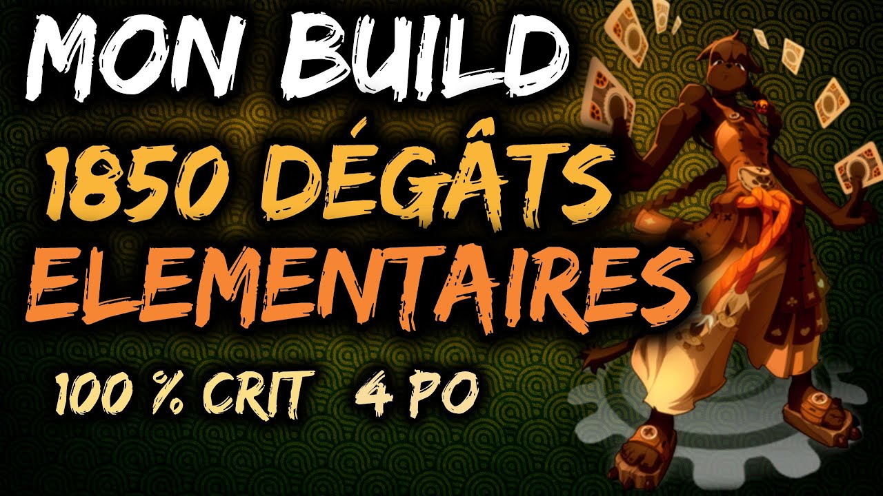 PRESENTATION DU BUILD ULTIME DE L'ECAFLIP SUR WAKFU ! (Niv 110 spé. DPT, support et Placement)