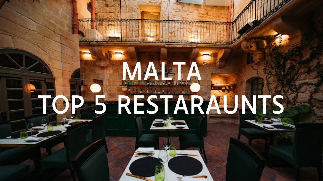 Top 5 Restaurants in Malta - Travel Destinations