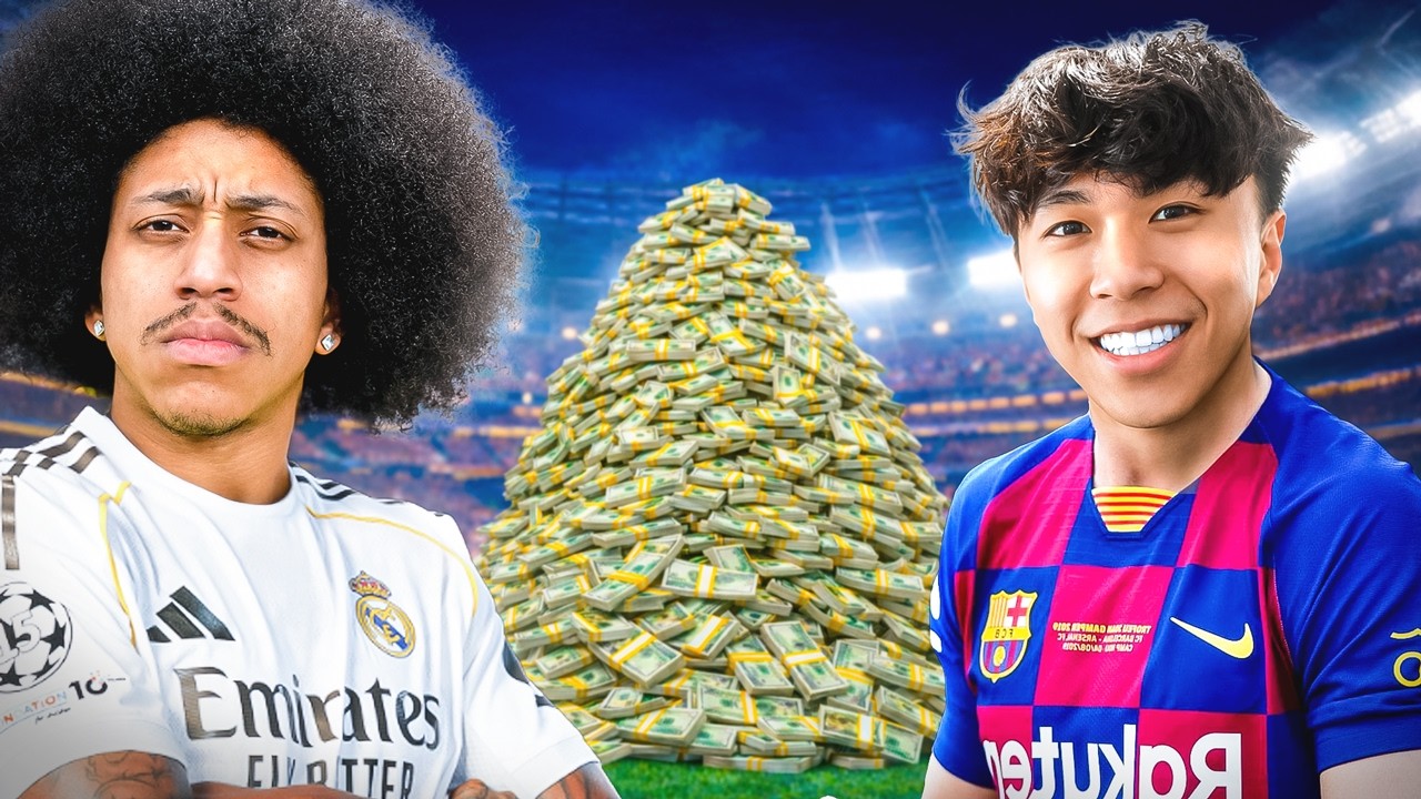 I Challenged Ray To a $1,000 Soccer Match!