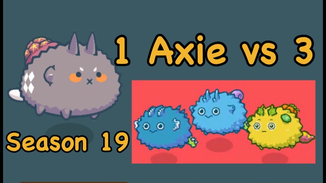 1 Rare Axie vs 3 - only 1 in Axie World