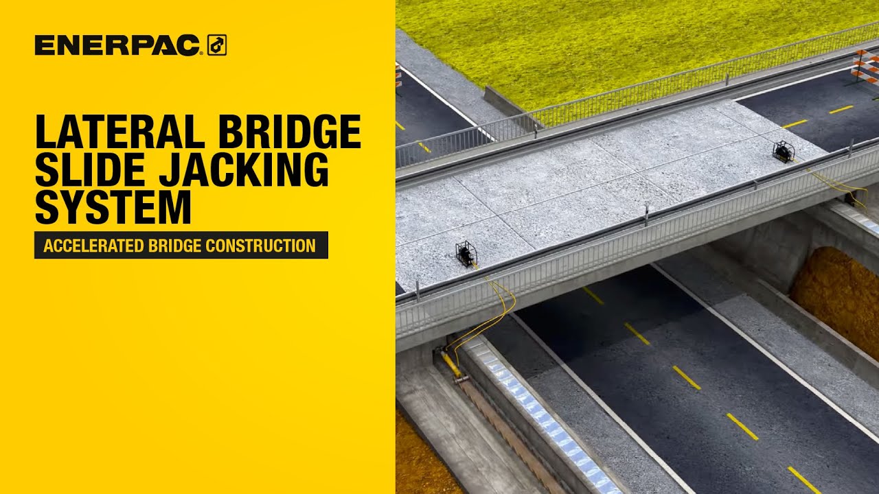 Lateral Bridge Slide Jacking System - Accelerated Bridge Construction | Enerpac
