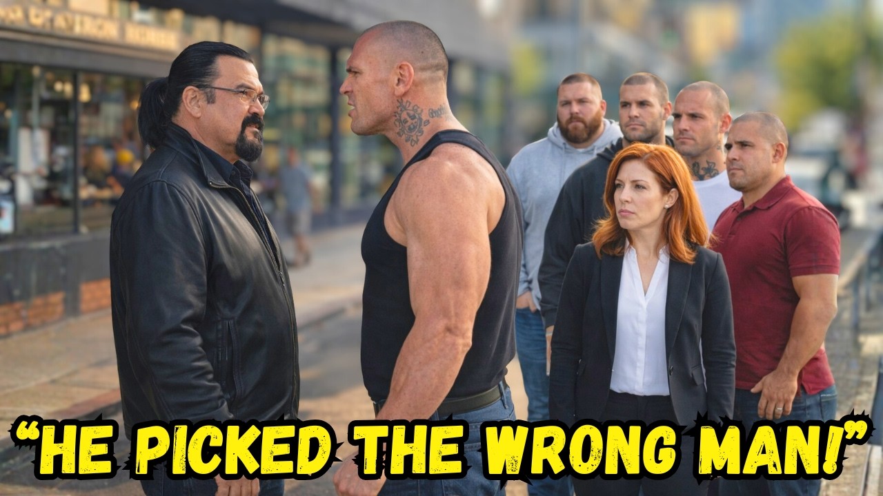 HE TRIED TO INTIMIDATE STEVEN SEAGAL ON THE STREET — HE HAD NO IDEA WHO HE WAS DEALING WITH..